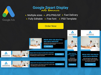 Google Smart Display ads Banner (Medical)