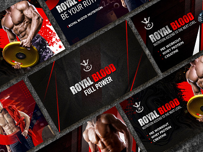 Fitness Gym web banner banner ads banner design fitness banner graphic design gym banner homepage banner shopify header slider social media banner web banner