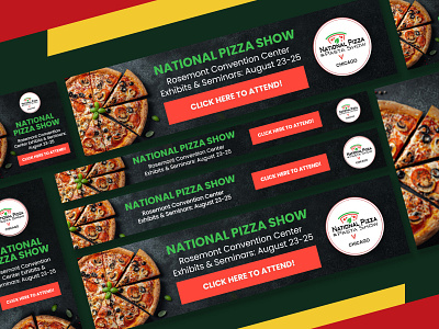 Pizza Display ads banner design adsbanner bannerdesign displayads fiverrbanner foodbanner gdnbanner googleads header pizza pizzabanner restaurant webbanner websitedesign