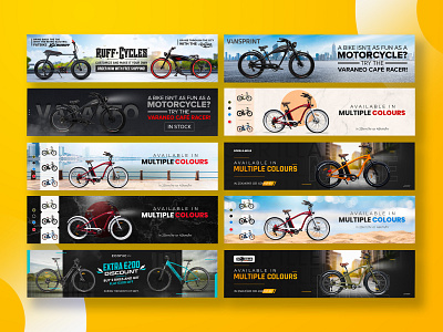 E-cycle web banners