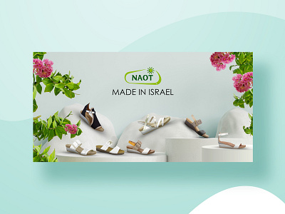 Floral Shoes Banner