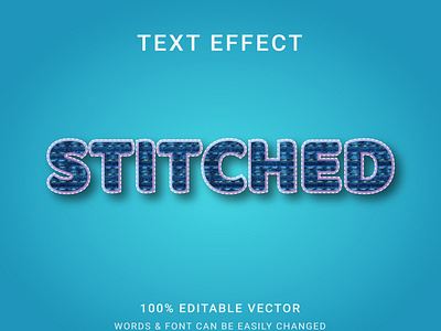 Editable Text/Type Effect Mockup Template