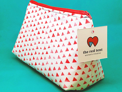 The Red Tent branding graphic design icon logo nonprofit women helping women