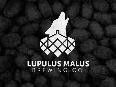 Lupulus Malus Brewing Co. brew hops logo