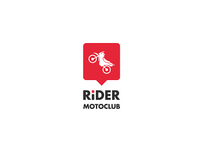 Rider logo brand design icon identity illustration logo logotype moto rider type vector