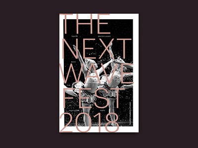 The Next Wave Festival Guide arts and culture typography