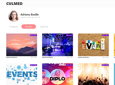 CULMED app culture design social web