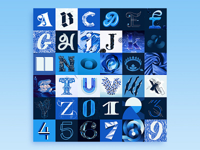 ALL 36 days all 36 days of type 36 days of type 07 36 days of type 2020 36daysall 36daysoftype 36daysoftype07 36daysoftype2020 alphabet blue letters numbers type