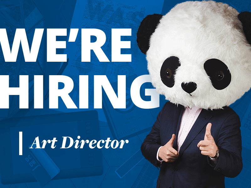 We're hiring an Art Director! agency art director design designer hire hiring job nji media washington dc