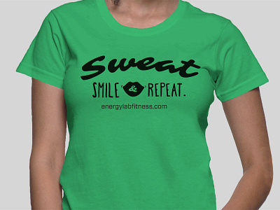 Sweat Smile T-Shirt comp t shirt work out