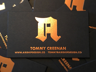 Airship Business Cards