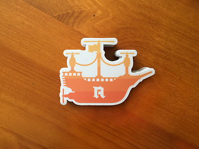 Airship Sticker