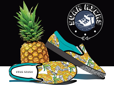 Mock Pineapple Shoes