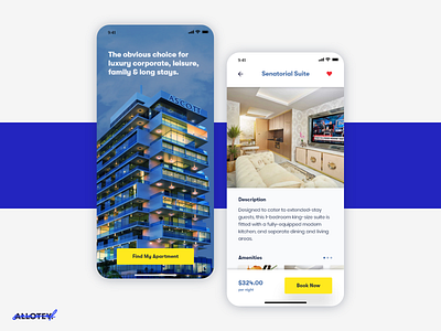 Hotel App Design app design ghana hotel ui