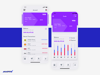 Mobile Payments App app design ui ux