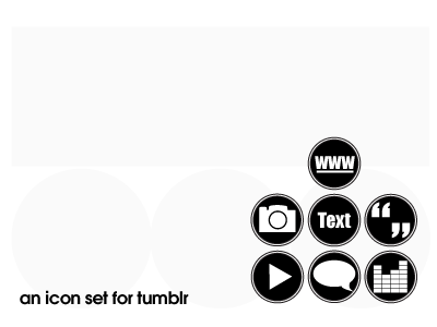 tumblr icons black icons simple tumblr white