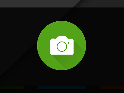 Material Design Button android button camera icon google material design snap snap by groupon ui