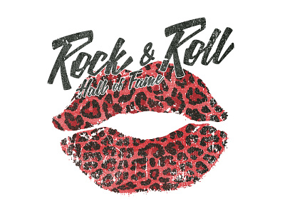 Rock and Roll Hall of Fame Lips Tee band lips rock rock and roll rock band tee vintage