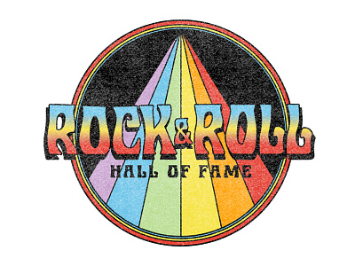 Vintage Rainbow Rock Tee rainbow retro rock and roll rock band vintage