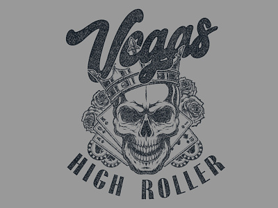 Las Vegas High Roller Target las vegas skull skulls vegas