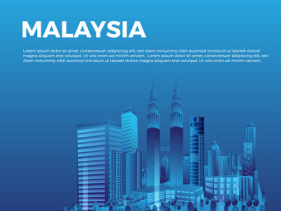 Malaysia Vector Design 01 design landmark malaysia ui design vector