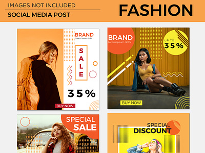 Brand Fashion Theme Digital Marketing Template 01