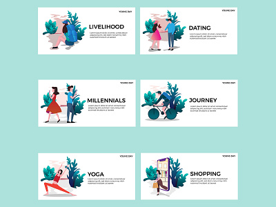 young day landing page template design activity banner design branding concept design art illustration illustration art landing design landing page landing page concept landing page design landing page ui landing pages landingpage minimalism illustration ui ui design ux vector art young day