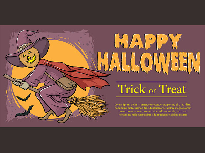 Happy Halloween design art artwork branding cartoon concept design design art flyer flyer design halloween halloween bash halloween design halloween flyer halloween party illustration illustration art poster art poster design vector vector art