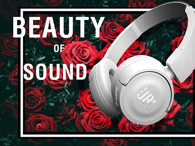 Beauty of Sound website design website redesign