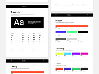 New Design System app branding design product design team ui ux website