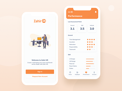 Zahir HR Mobile