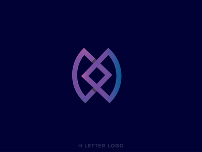 Modern H Letter Logo Design By Ml Rakib Naj On Dribbble