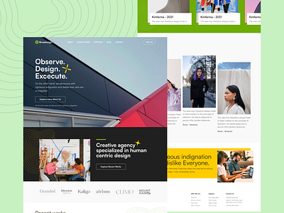 Software Company Landing Page hero header landing page section ui design web design website