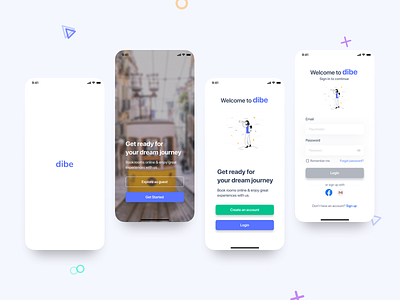 Hotel Booking Mobile App - Onboarding hotel app hotel booking login onboarding uidesign