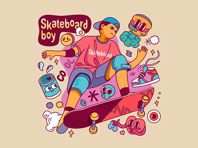 skateboard boy