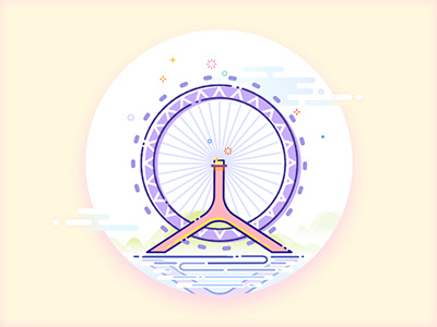 Tianjin icon design