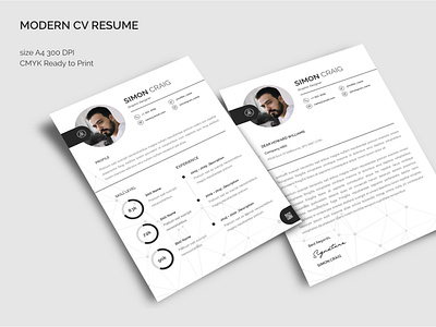 Simon Craig - CV Resume Template