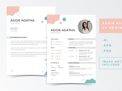 Aggie Agatha - CV Resume Template