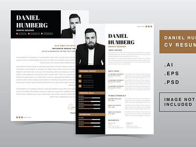 Daniel Humberg - CV Resume Template