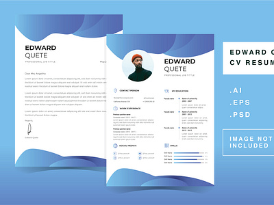 Edward Quete - CV Resume Template