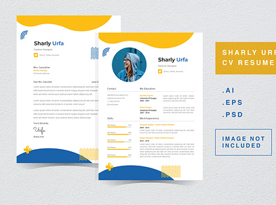 Sharly Urfa - CV Resume Template letter