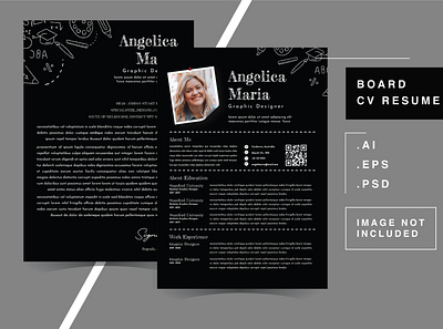 Board - CV Resume Template letter