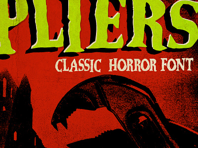 Vampliers b-movie campy classic display dracula drive in film poster font horror horror movie noir scary vampire vintage