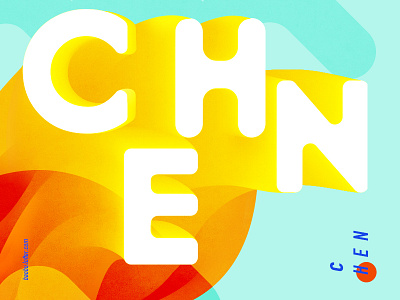 chen graphic illustration typography