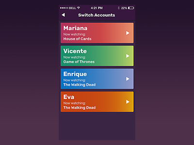 Gradients dark elegant gradient muted ui