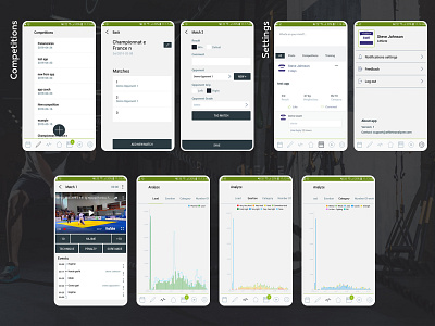 Competitions App Design Work