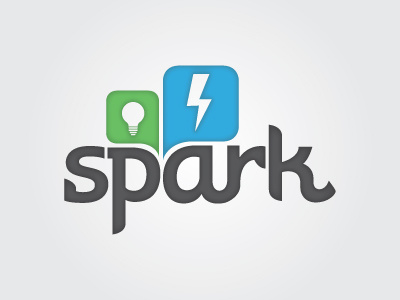 Spark Logo logo type typography