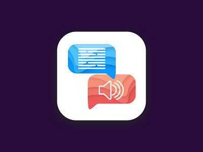 chat app icon design app icon chat colorful icon illustration vector