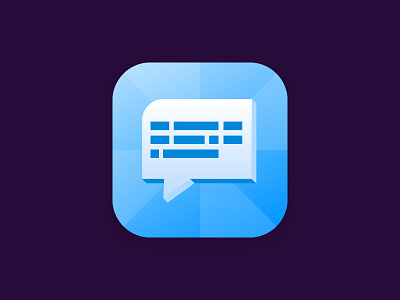 chat app icon design app icon chat colorful design icon illustration vector