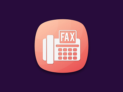 fax app icon design app icon design icon